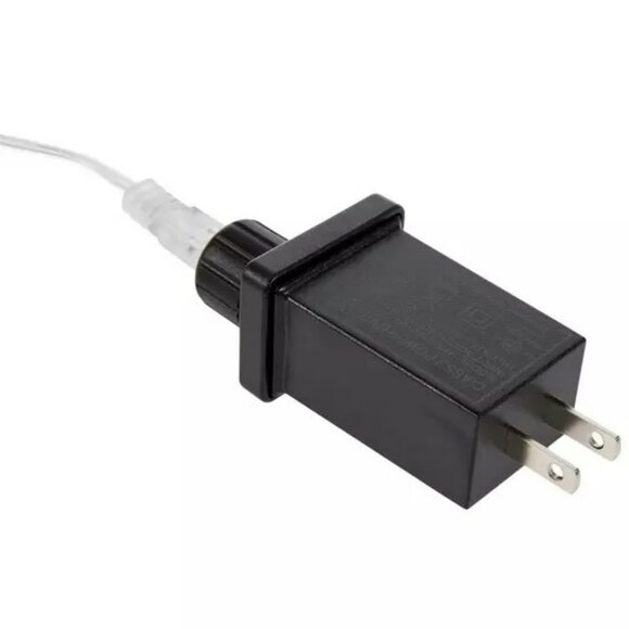 The Christmas Shoppe Electric 10-LED Glitter Star Tree Topper – Silver Light-Up - Picture 9 of 9